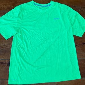 Reebok Men's Vibrant Green Short Sleeve Tee